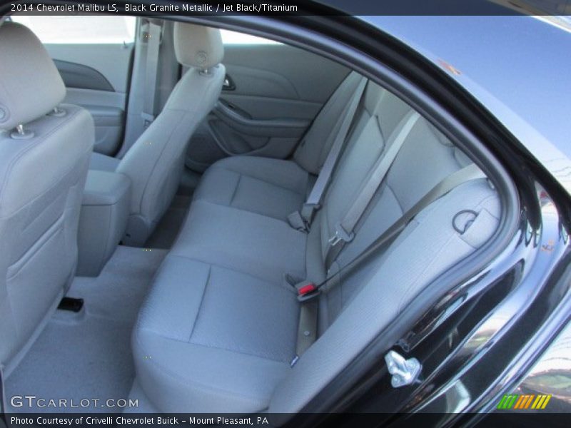 Black Granite Metallic / Jet Black/Titanium 2014 Chevrolet Malibu LS