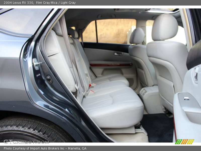 Flint Gray Mica / Light Gray 2004 Lexus RX 330