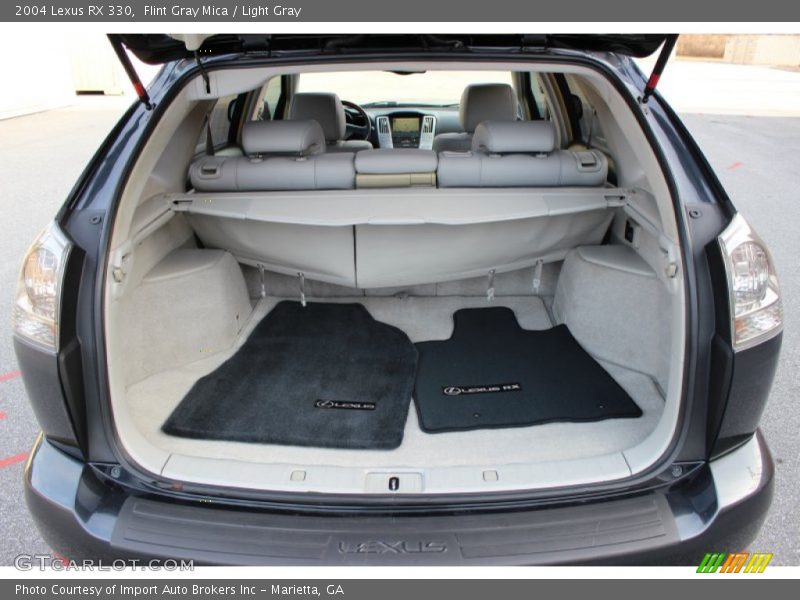 Flint Gray Mica / Light Gray 2004 Lexus RX 330