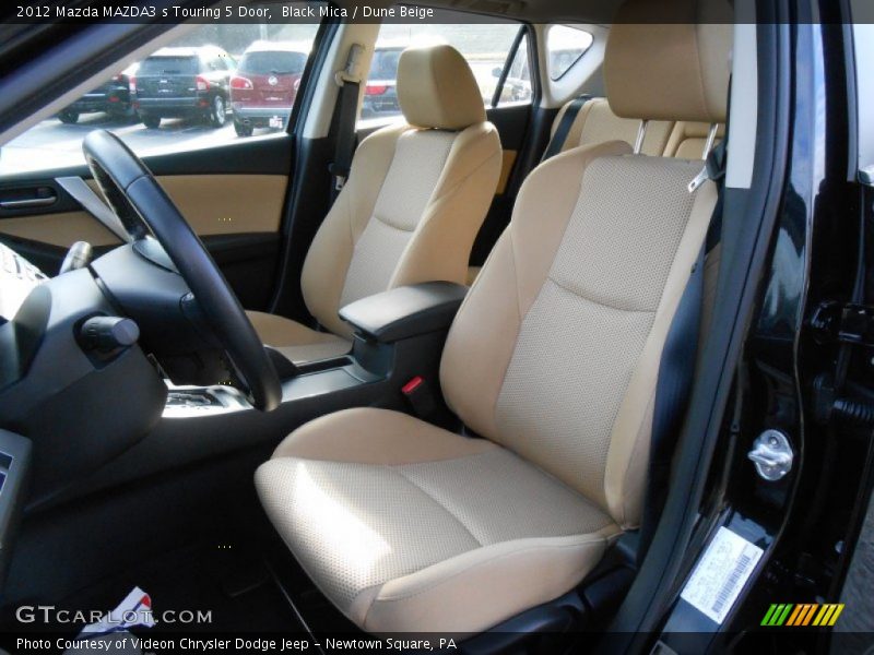 Black Mica / Dune Beige 2012 Mazda MAZDA3 s Touring 5 Door