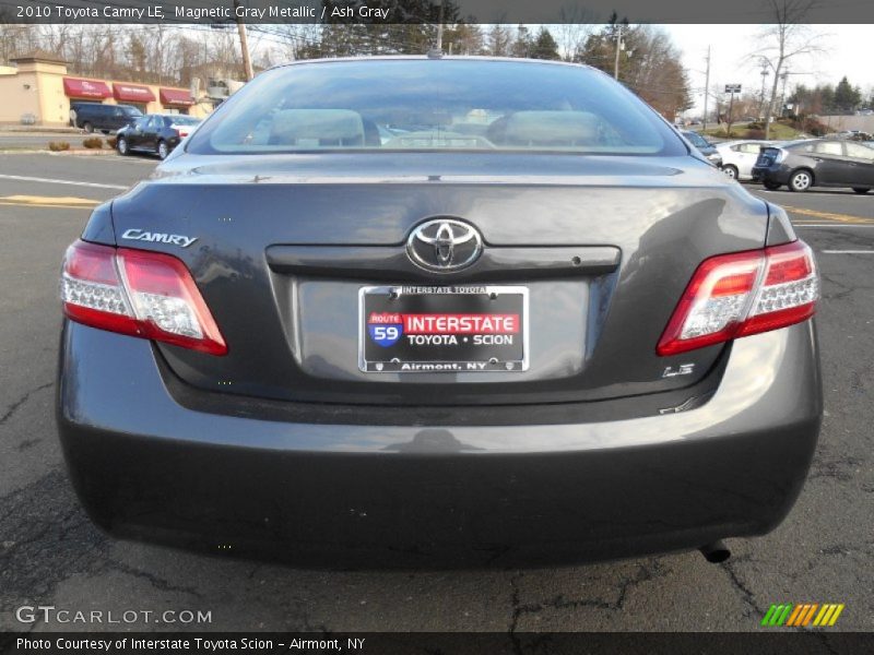 Magnetic Gray Metallic / Ash Gray 2010 Toyota Camry LE