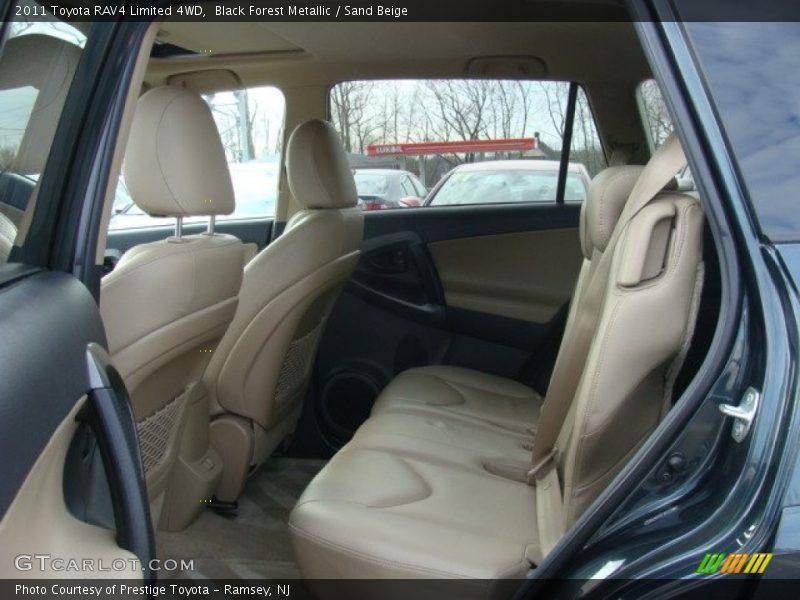 Black Forest Metallic / Sand Beige 2011 Toyota RAV4 Limited 4WD