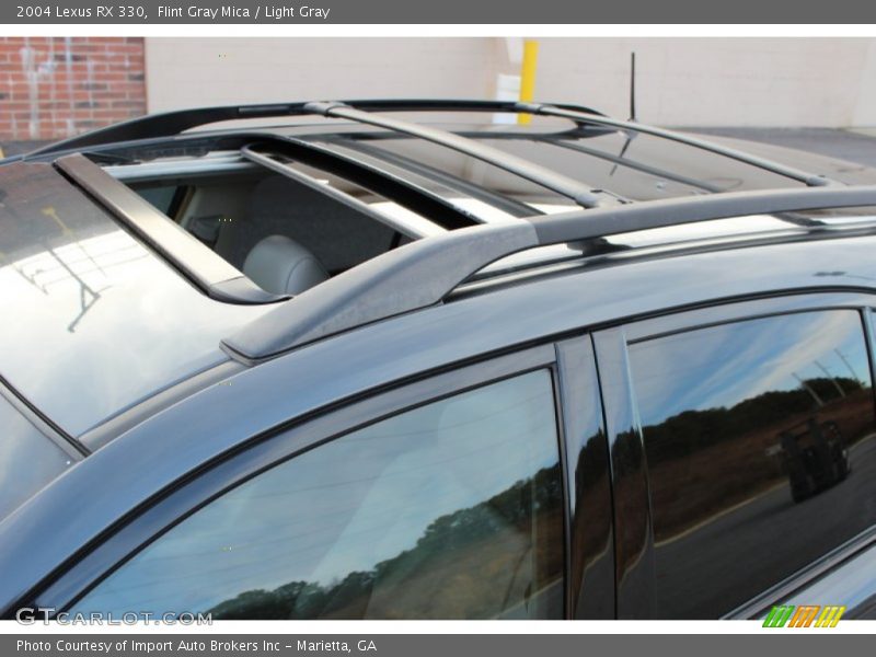 Flint Gray Mica / Light Gray 2004 Lexus RX 330