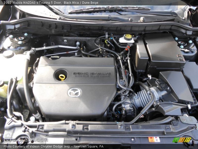  2012 MAZDA3 s Touring 5 Door Engine - 2.5 Liter DOHC 16-Valve VVT 4 Cylinder