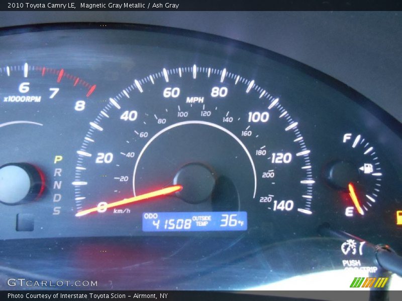 Magnetic Gray Metallic / Ash Gray 2010 Toyota Camry LE