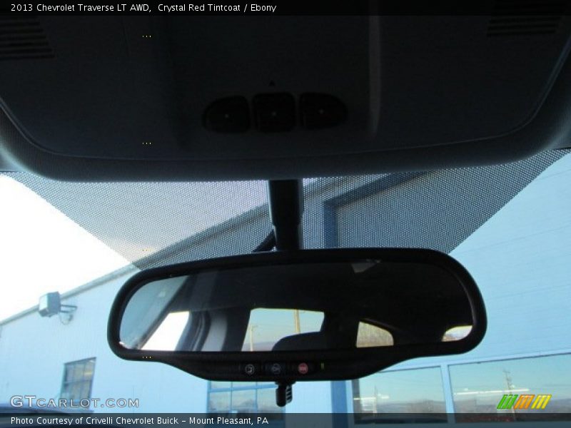 Crystal Red Tintcoat / Ebony 2013 Chevrolet Traverse LT AWD