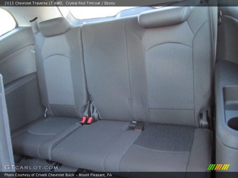 Crystal Red Tintcoat / Ebony 2013 Chevrolet Traverse LT AWD