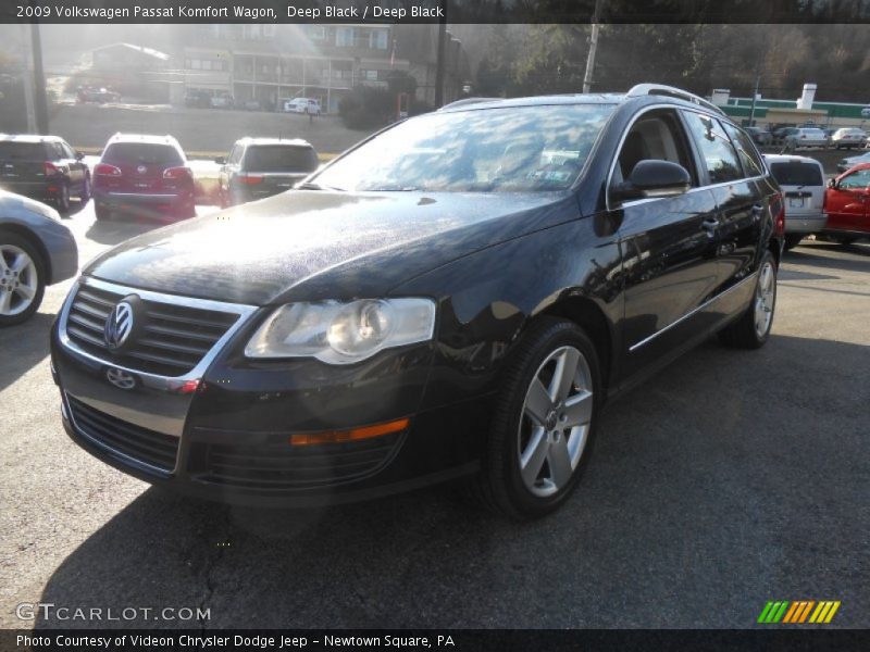 Deep Black / Deep Black 2009 Volkswagen Passat Komfort Wagon