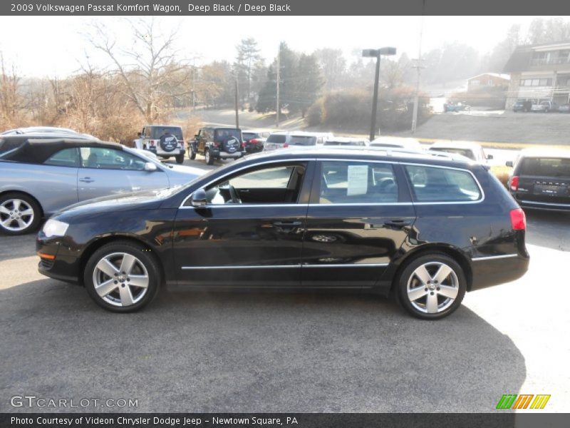 Deep Black / Deep Black 2009 Volkswagen Passat Komfort Wagon