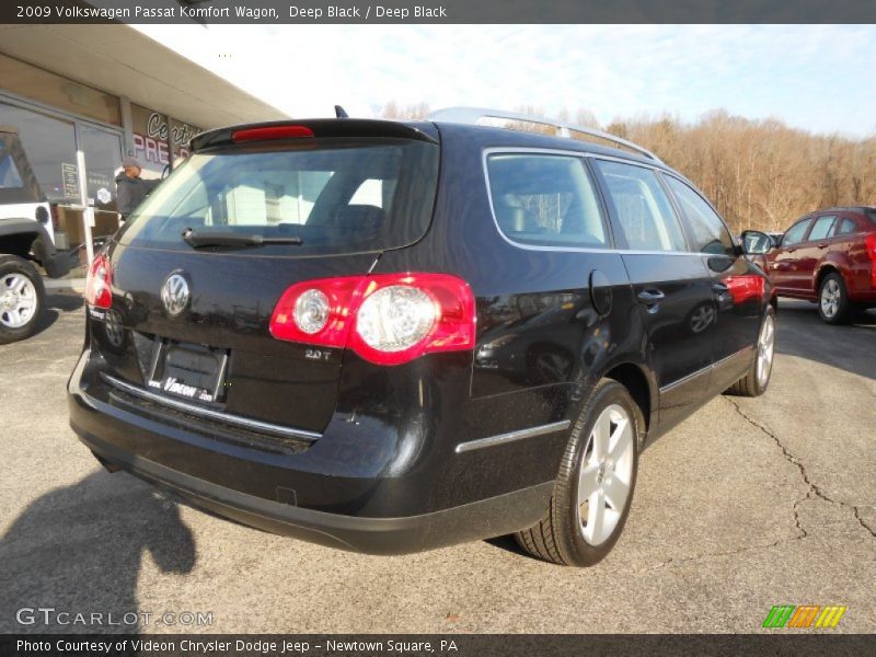 Deep Black / Deep Black 2009 Volkswagen Passat Komfort Wagon