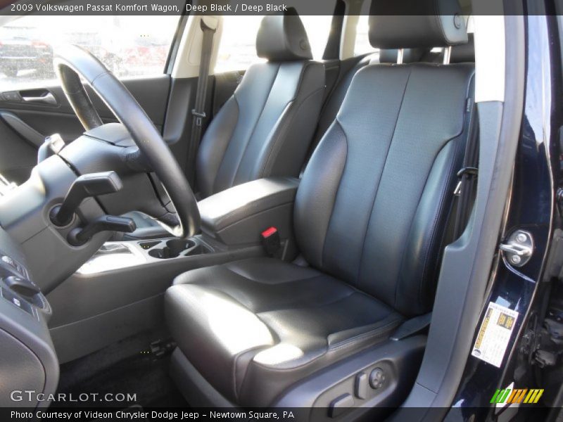 Deep Black / Deep Black 2009 Volkswagen Passat Komfort Wagon