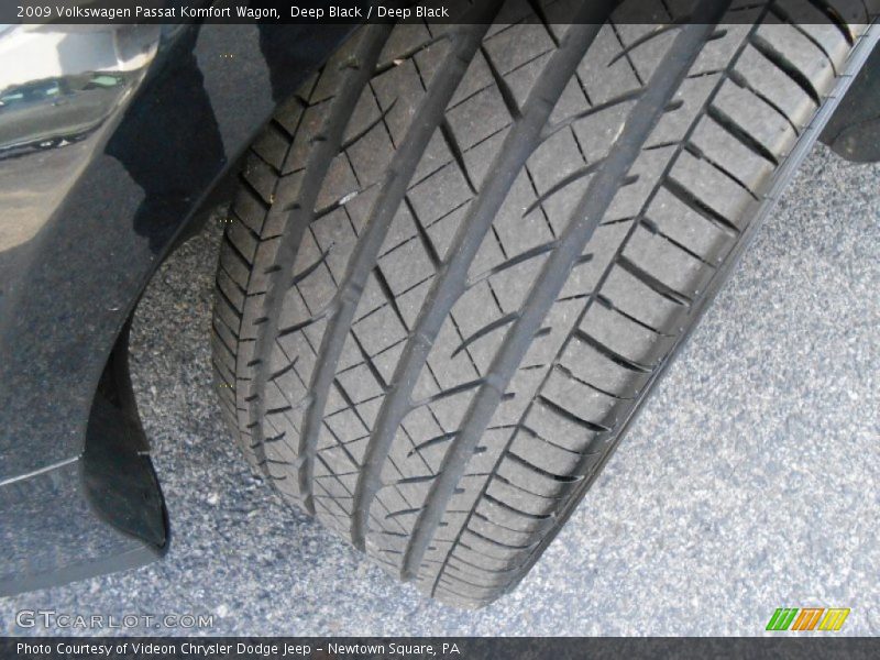 Deep Black / Deep Black 2009 Volkswagen Passat Komfort Wagon