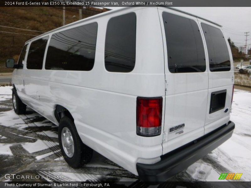  2014 E-Series Van E350 XL Extended 15 Passenger Van Oxford White