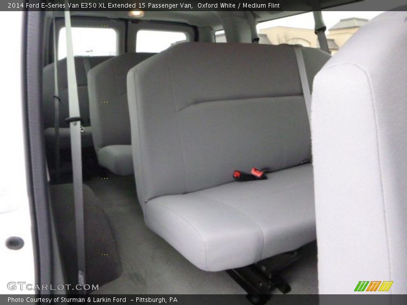 Rear Seat of 2014 E-Series Van E350 XL Extended 15 Passenger Van