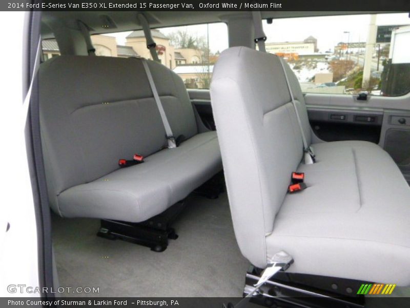 Rear Seat of 2014 E-Series Van E350 XL Extended 15 Passenger Van