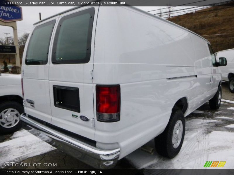 Oxford White / Medium Flint 2014 Ford E-Series Van E350 Cargo Van