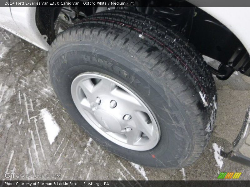 Oxford White / Medium Flint 2014 Ford E-Series Van E350 Cargo Van