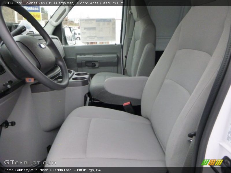 Oxford White / Medium Flint 2014 Ford E-Series Van E350 Cargo Van