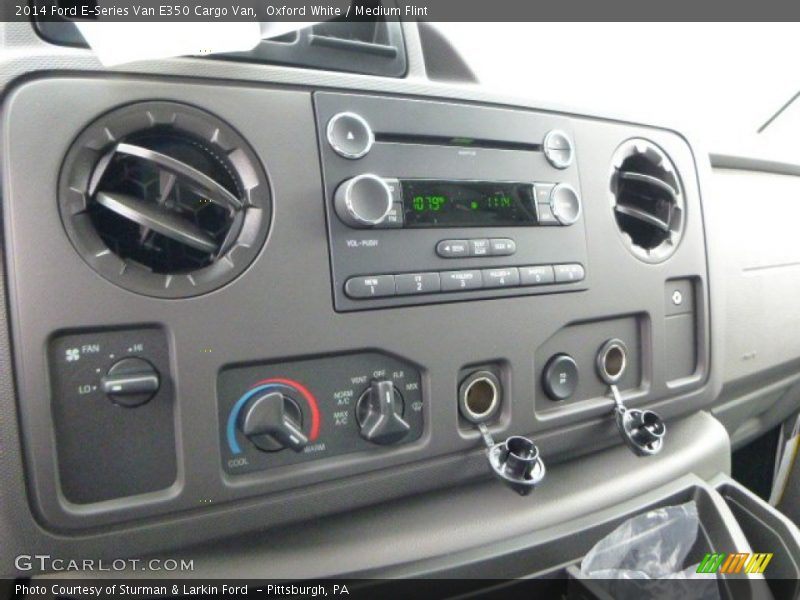 Oxford White / Medium Flint 2014 Ford E-Series Van E350 Cargo Van