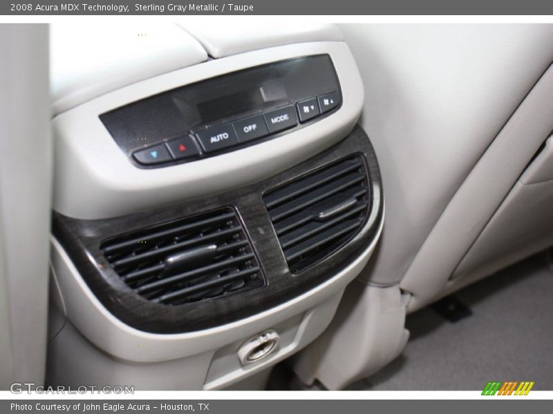 Sterling Gray Metallic / Taupe 2008 Acura MDX Technology