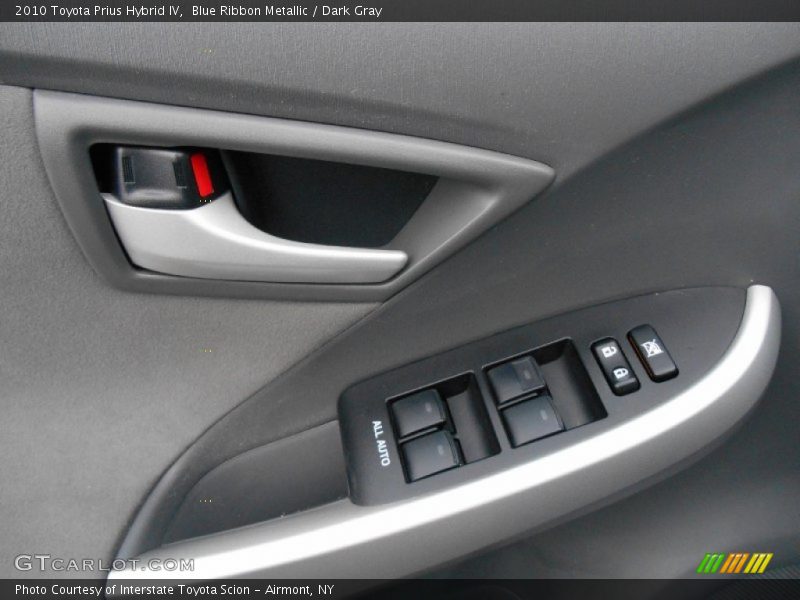 Blue Ribbon Metallic / Dark Gray 2010 Toyota Prius Hybrid IV