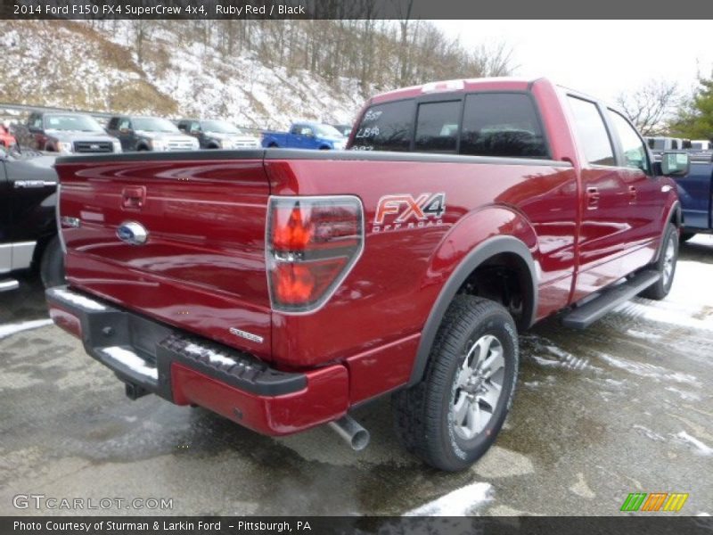  2014 F150 FX4 SuperCrew 4x4 Ruby Red