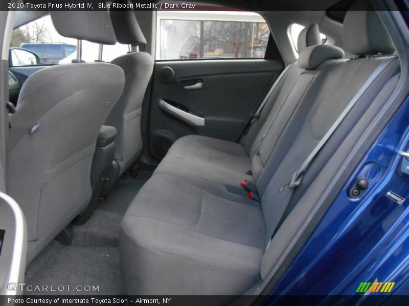 Blue Ribbon Metallic / Dark Gray 2010 Toyota Prius Hybrid IV