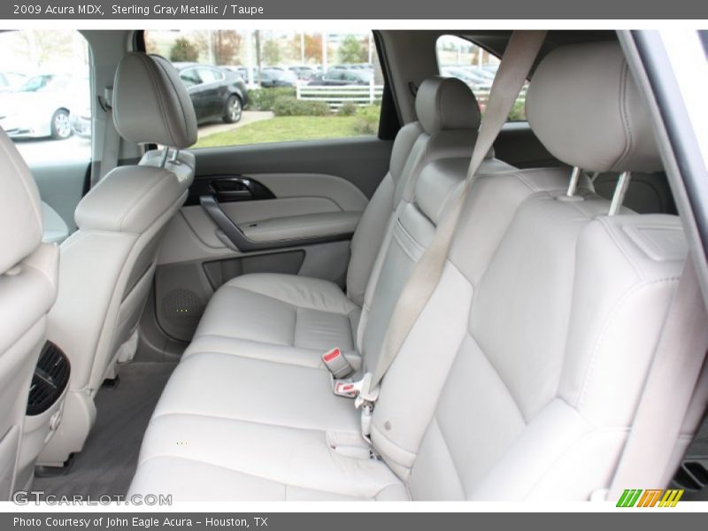 Sterling Gray Metallic / Taupe 2009 Acura MDX