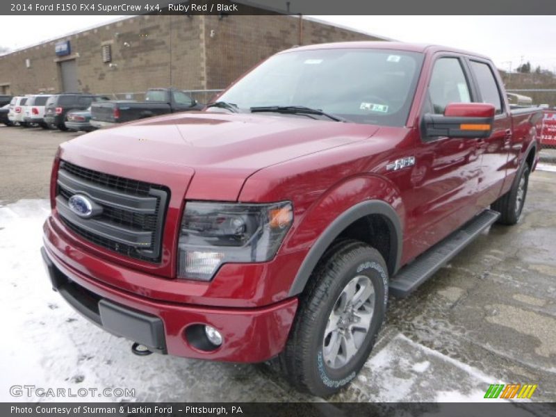 Front 3/4 View of 2014 F150 FX4 SuperCrew 4x4