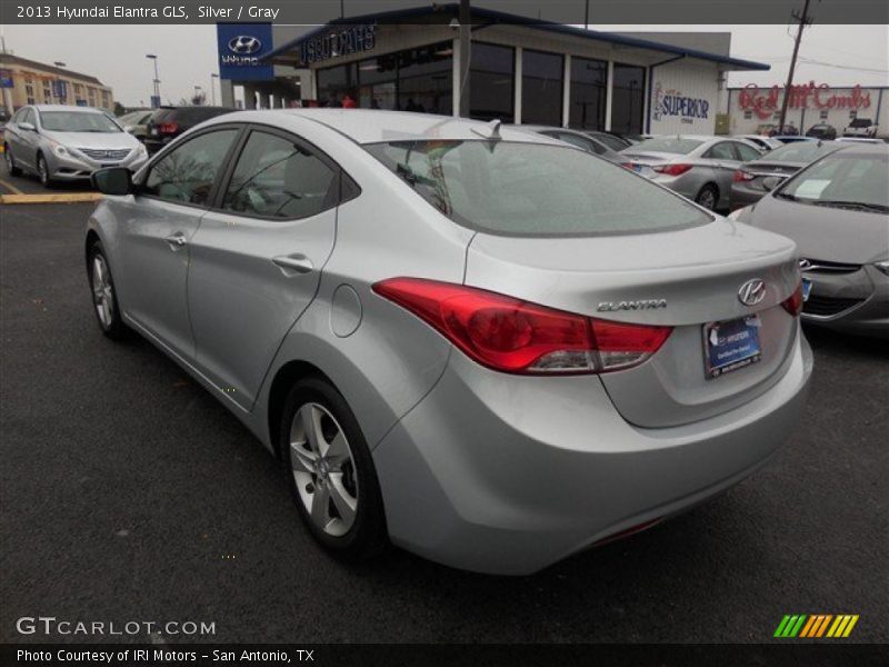 Silver / Gray 2013 Hyundai Elantra GLS