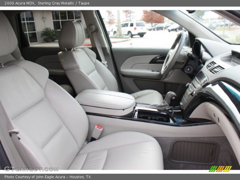 Sterling Gray Metallic / Taupe 2009 Acura MDX