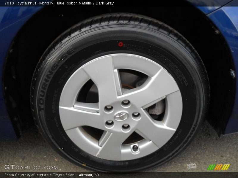 Blue Ribbon Metallic / Dark Gray 2010 Toyota Prius Hybrid IV