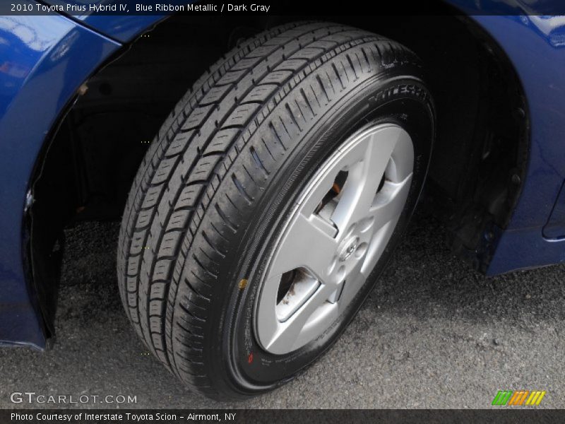 Blue Ribbon Metallic / Dark Gray 2010 Toyota Prius Hybrid IV