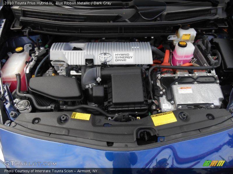 Blue Ribbon Metallic / Dark Gray 2010 Toyota Prius Hybrid IV
