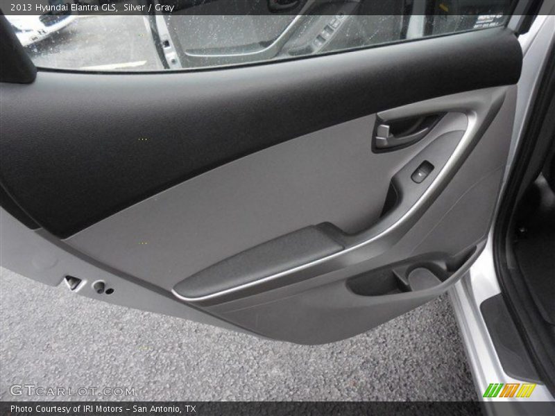Silver / Gray 2013 Hyundai Elantra GLS
