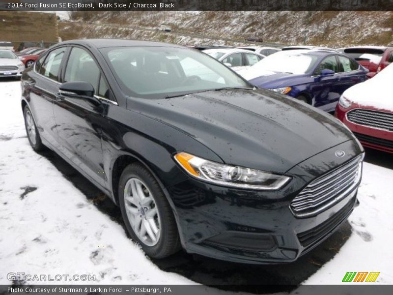 Dark Side / Charcoal Black 2014 Ford Fusion SE EcoBoost
