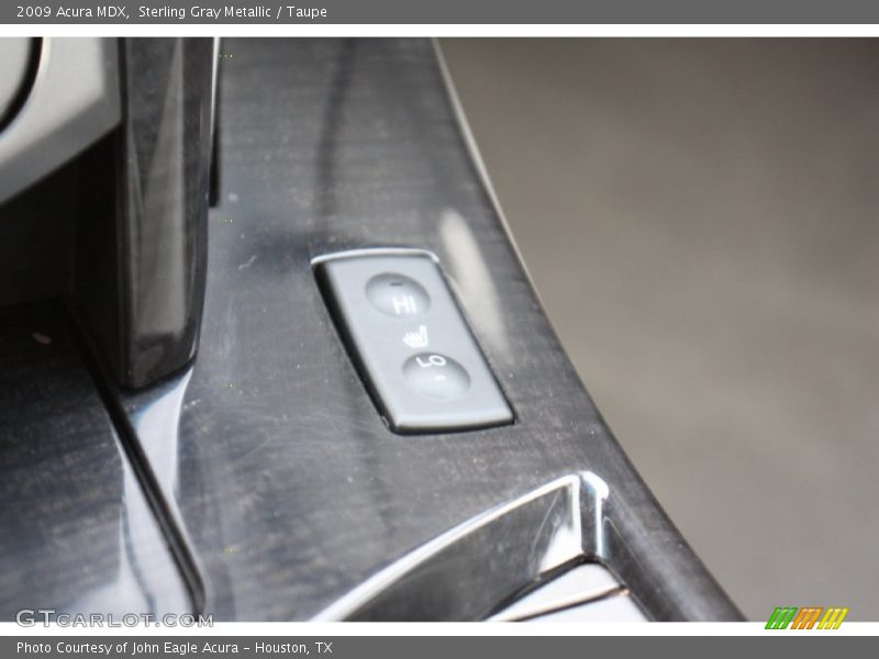 Sterling Gray Metallic / Taupe 2009 Acura MDX