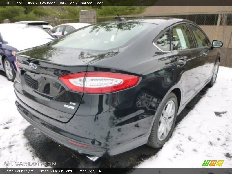 Dark Side / Charcoal Black 2014 Ford Fusion SE EcoBoost