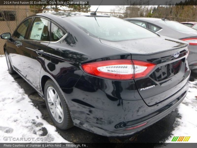 Dark Side / Charcoal Black 2014 Ford Fusion SE EcoBoost