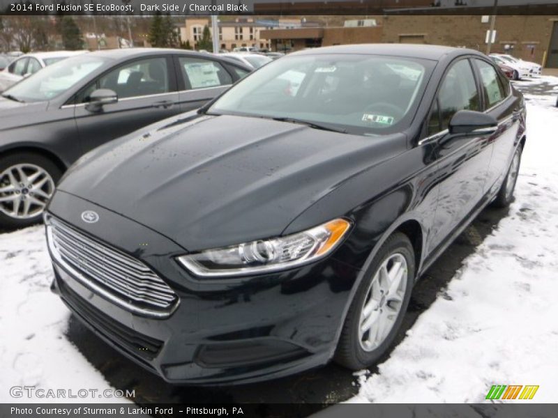 Dark Side / Charcoal Black 2014 Ford Fusion SE EcoBoost