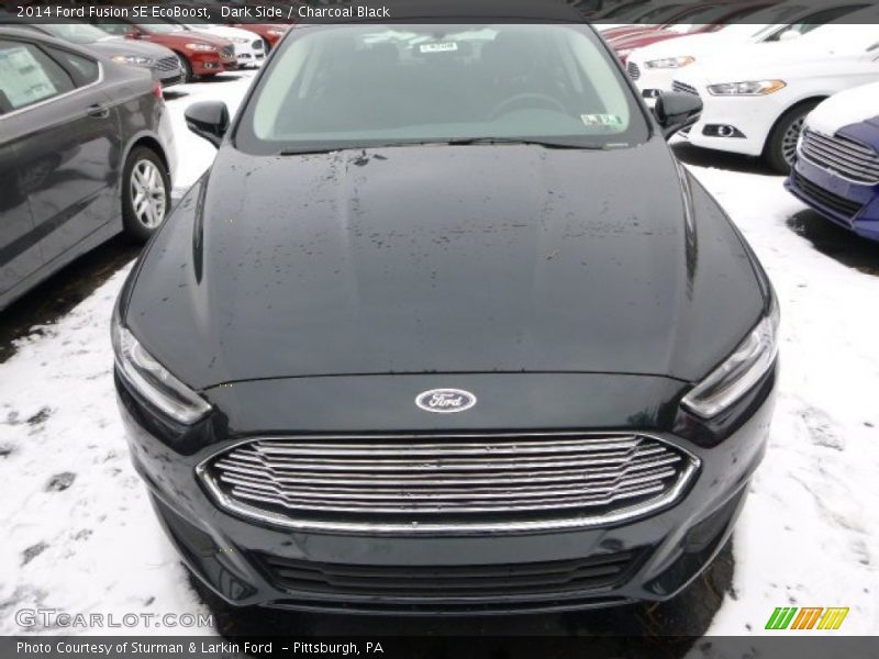 Dark Side / Charcoal Black 2014 Ford Fusion SE EcoBoost