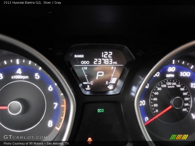 Silver / Gray 2013 Hyundai Elantra GLS