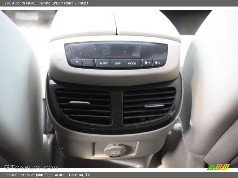 Sterling Gray Metallic / Taupe 2009 Acura MDX