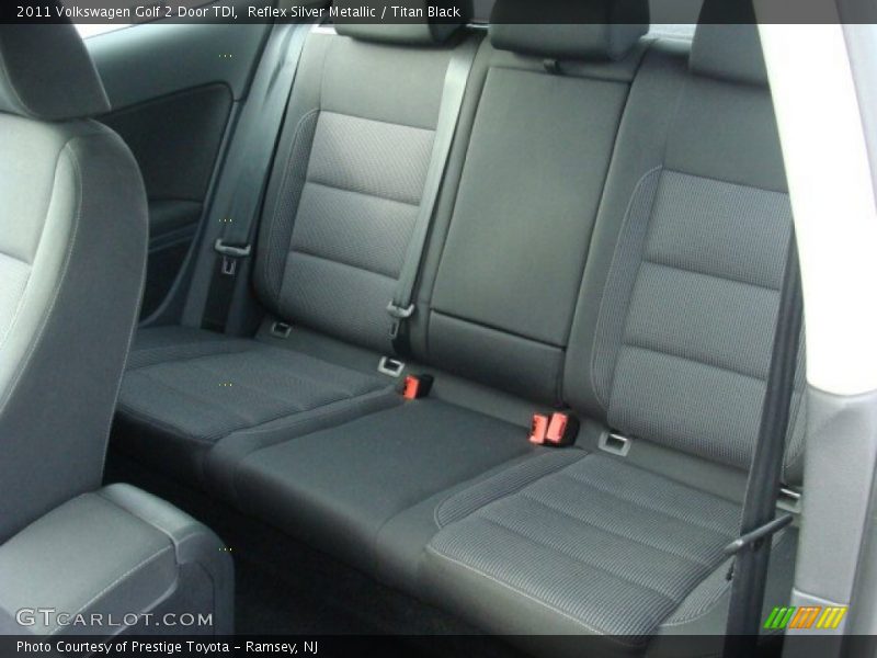 Reflex Silver Metallic / Titan Black 2011 Volkswagen Golf 2 Door TDI