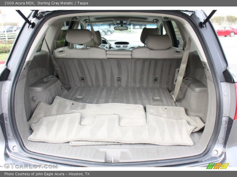 Sterling Gray Metallic / Taupe 2009 Acura MDX