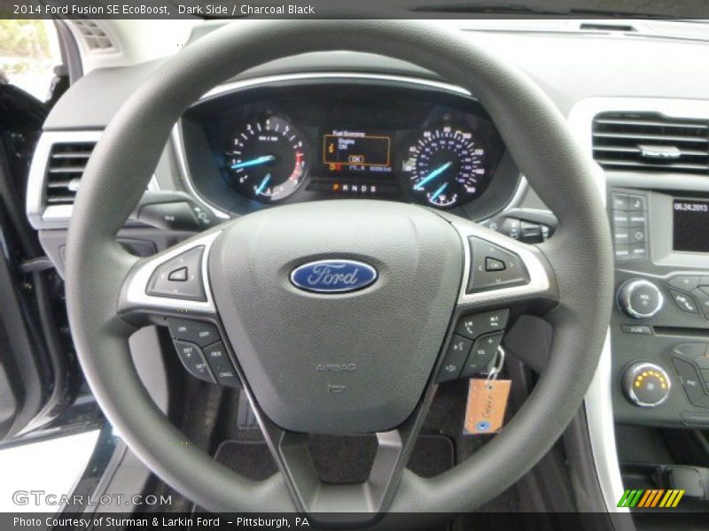 Dark Side / Charcoal Black 2014 Ford Fusion SE EcoBoost
