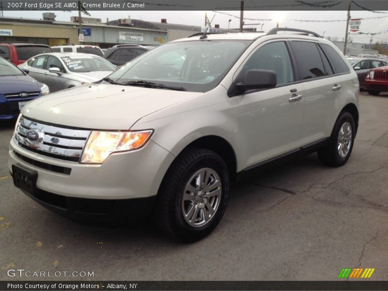 Creme Brulee / Camel 2007 Ford Edge SE AWD