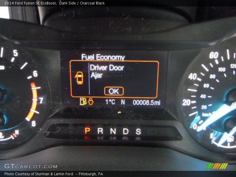Dark Side / Charcoal Black 2014 Ford Fusion SE EcoBoost