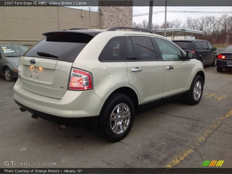 Creme Brulee / Camel 2007 Ford Edge SE AWD