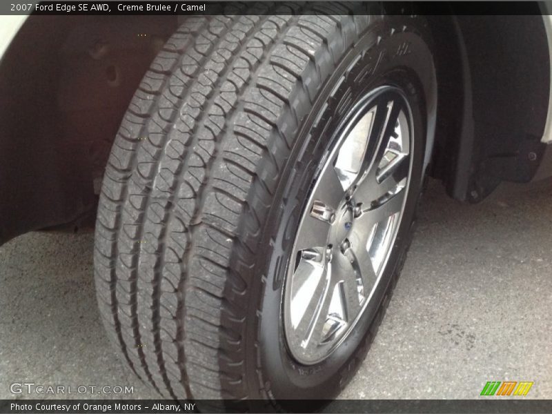 Creme Brulee / Camel 2007 Ford Edge SE AWD